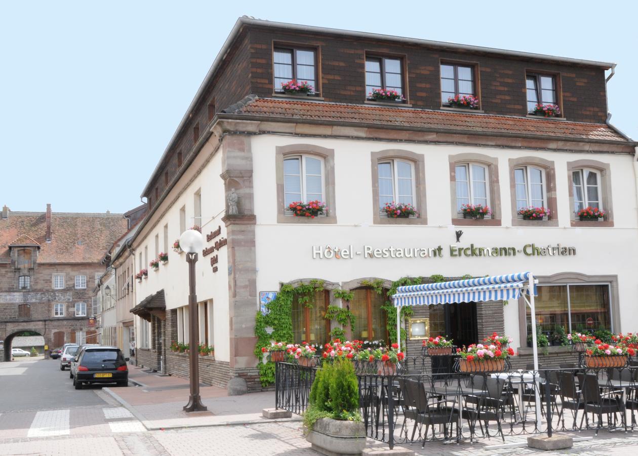 Hotel Restaurant Erckmann Chatrian Phalsbourg Εξωτερικό φωτογραφία